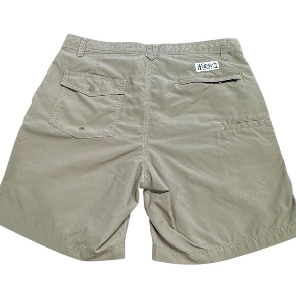 Howler Brothers Horizon Hybrid Shorts. Tan. Size 32. - Picture 4 of 8
